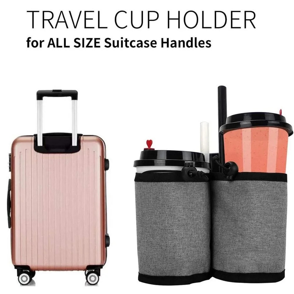 Travel Packing Cube - Nuevo Portavasos para Maleta, Bolsa de