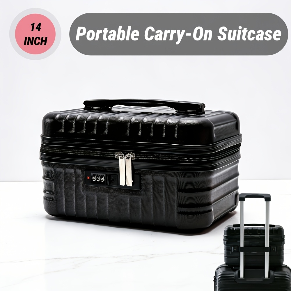 Travel Lock Tsa Approved - Maleta de Cosméticos Portátil con Candado,