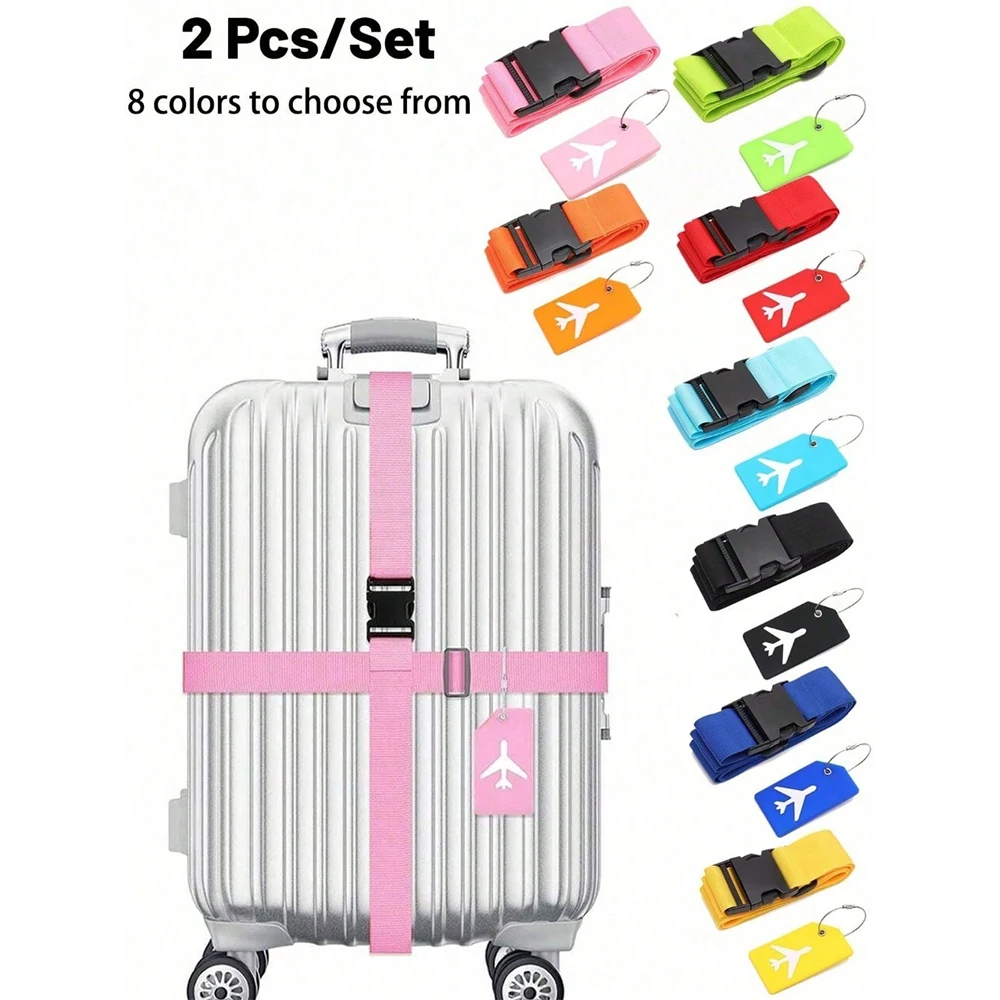 Travel Accessories List - Juego de correas para equipaje con