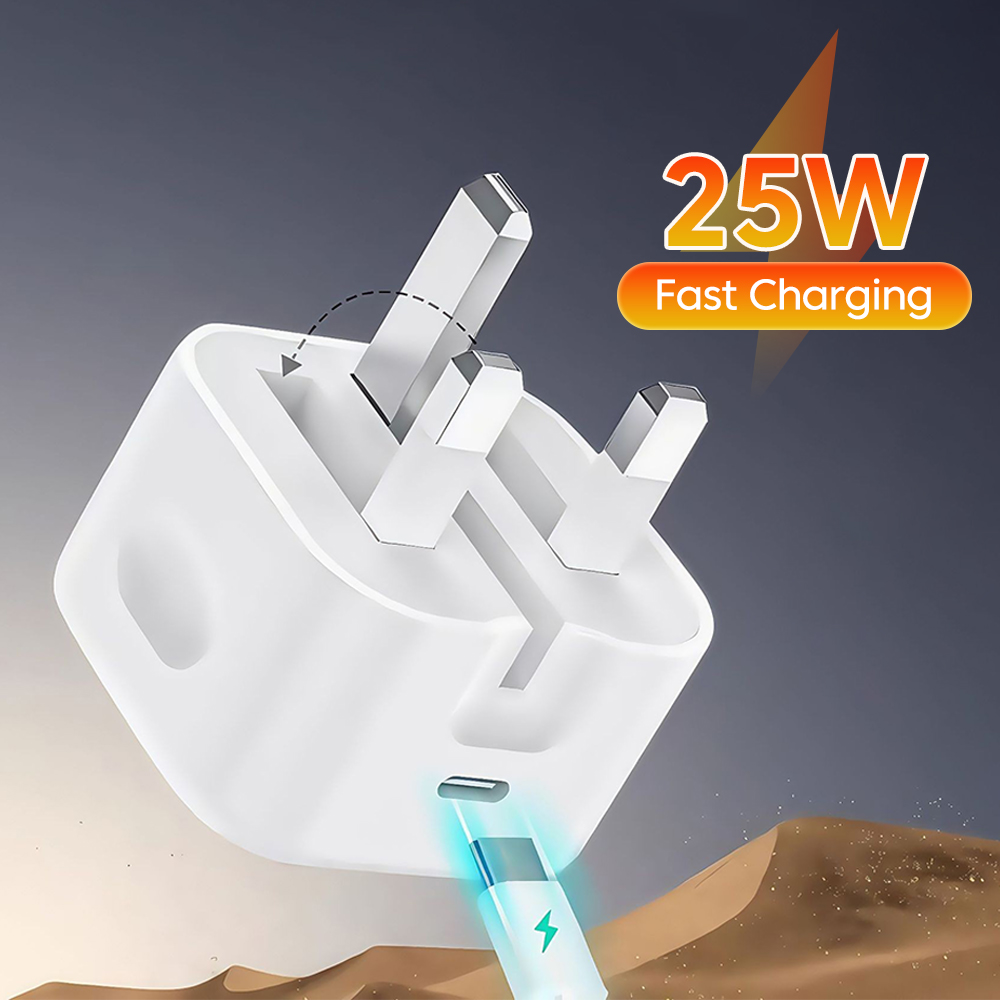 Travel Accessories Inc - Cargador estándar británico de 25W con