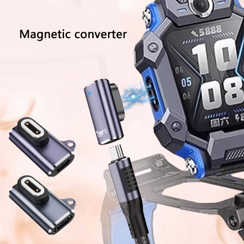 Travel Accessories Inc - Adaptadores magnéticos 193A interfaces carga tipo