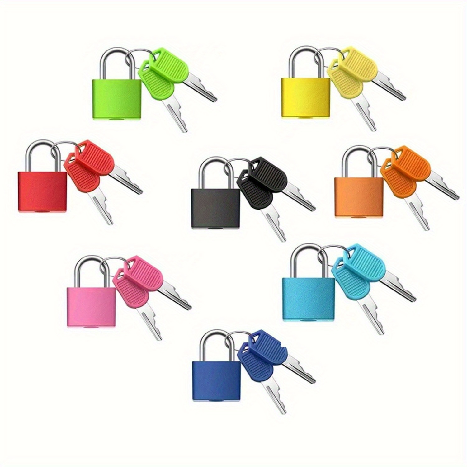 Travel Lock Tsa Approved - Juego de 6 Candados Pequeños y