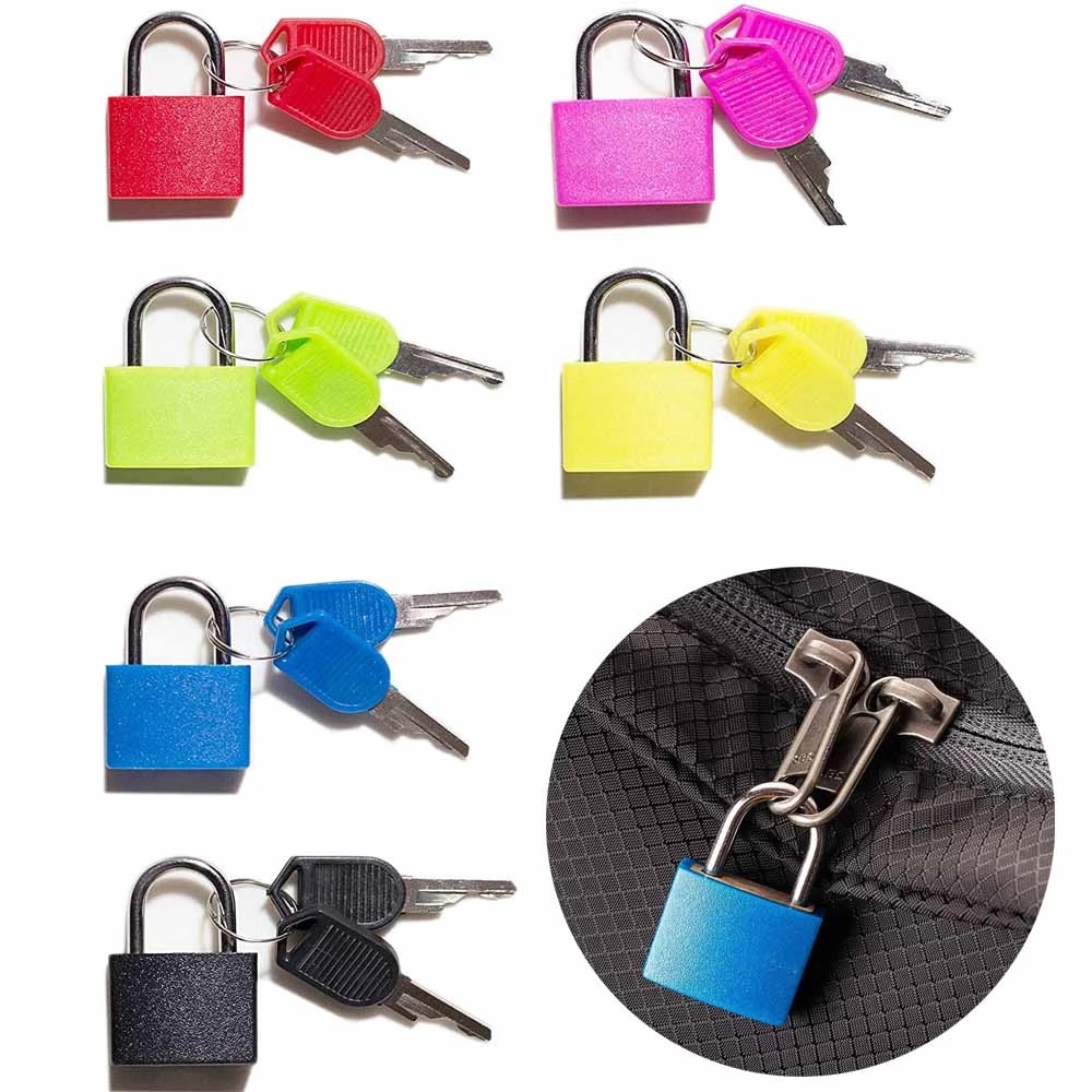 Travel Lock Tsa Approved - Nuevo Mini candado pequeño de acero