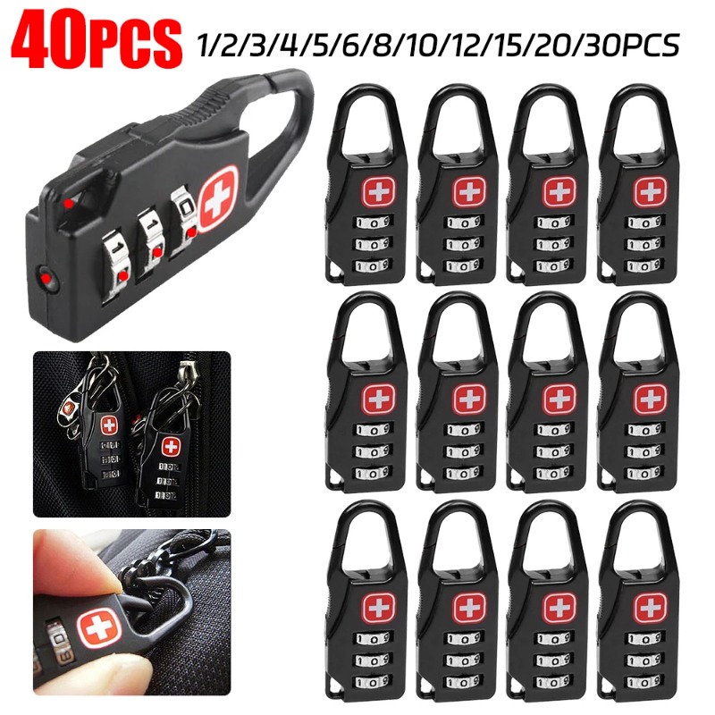 Travel Lock Tsa Approved - 40-1PCS Mini Candado de Seguridad con