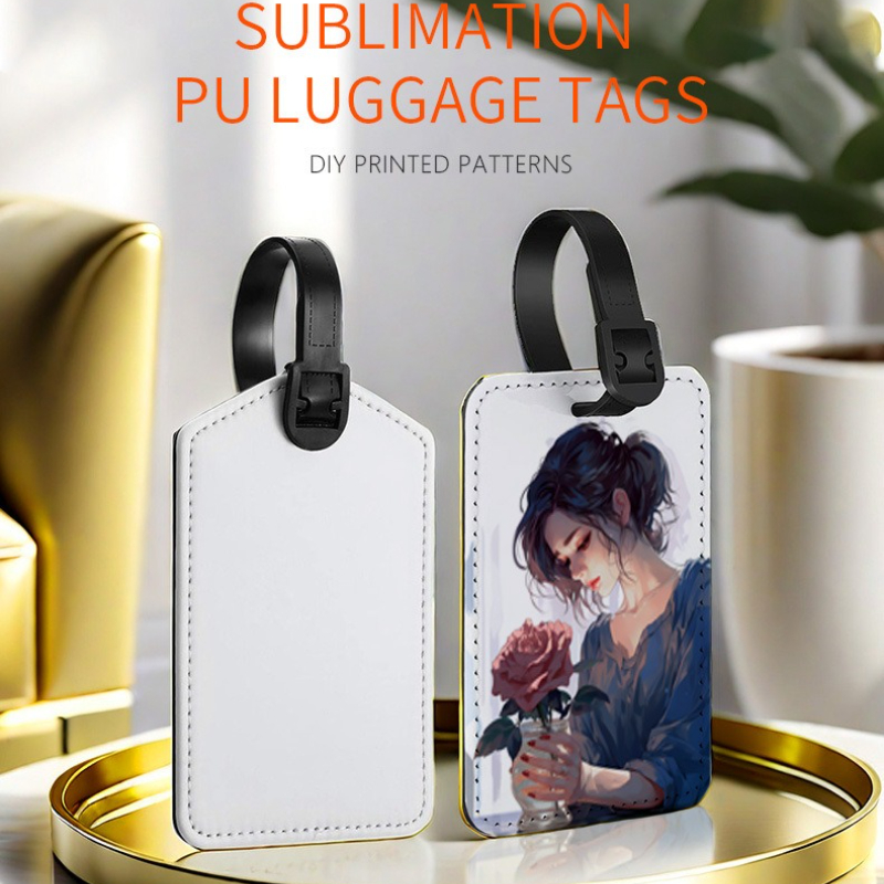 Travel Accessories List - Etiquetas de equipaje de cuero PU