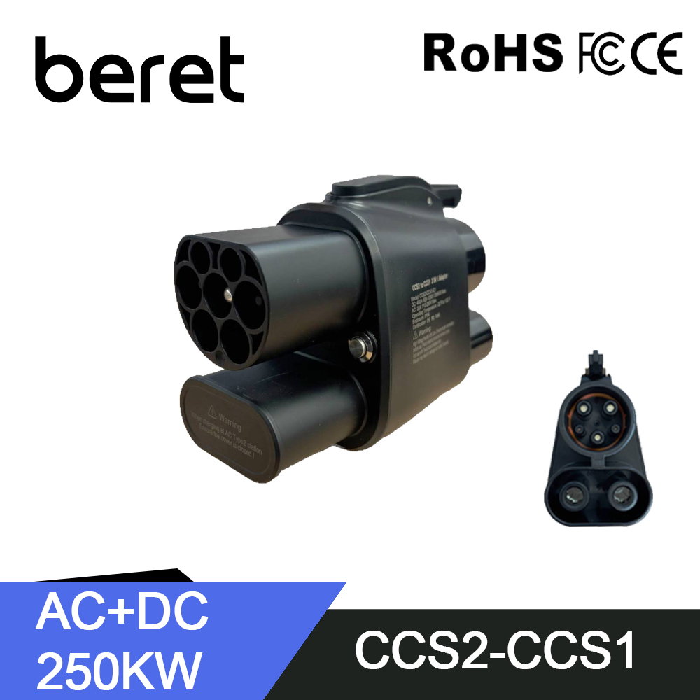 Travel Adapter Universal - BERET EV cargador CCS2 a CCS1