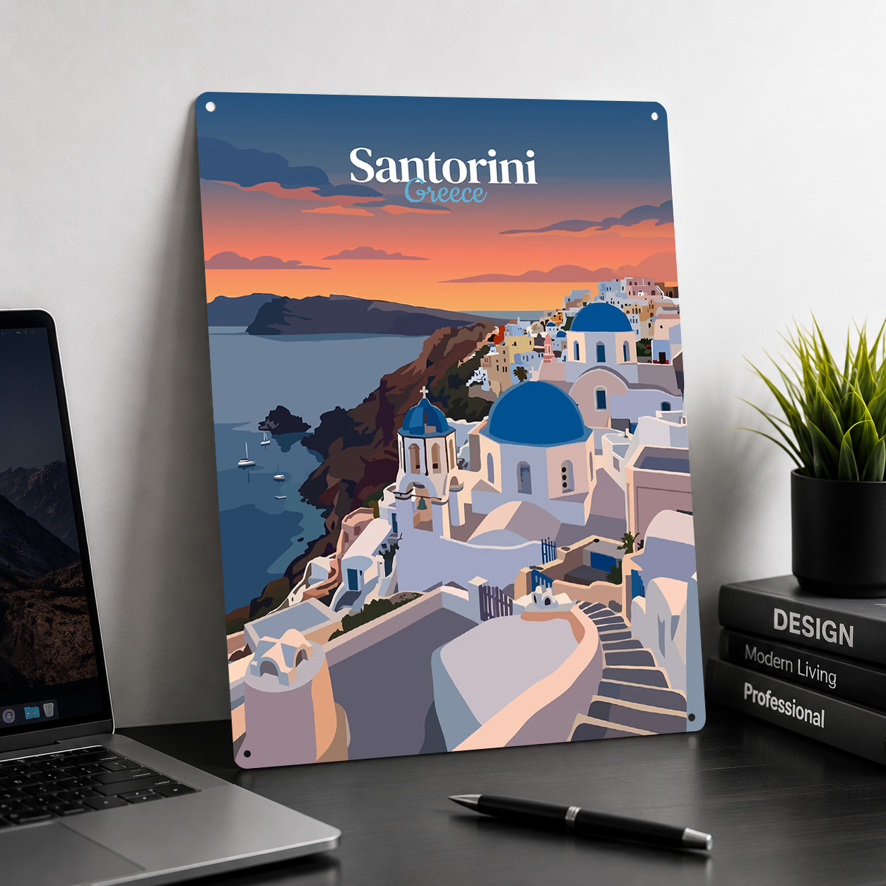 Póster Metálico 3D Personaliza - Travel Accessories Greece reseña y precio