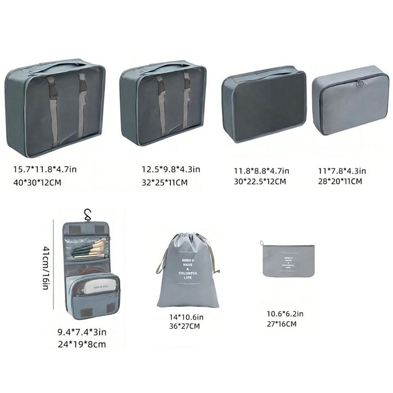 Juego de Organizadores de Viaj - Travel Packing Cube reseña y precio