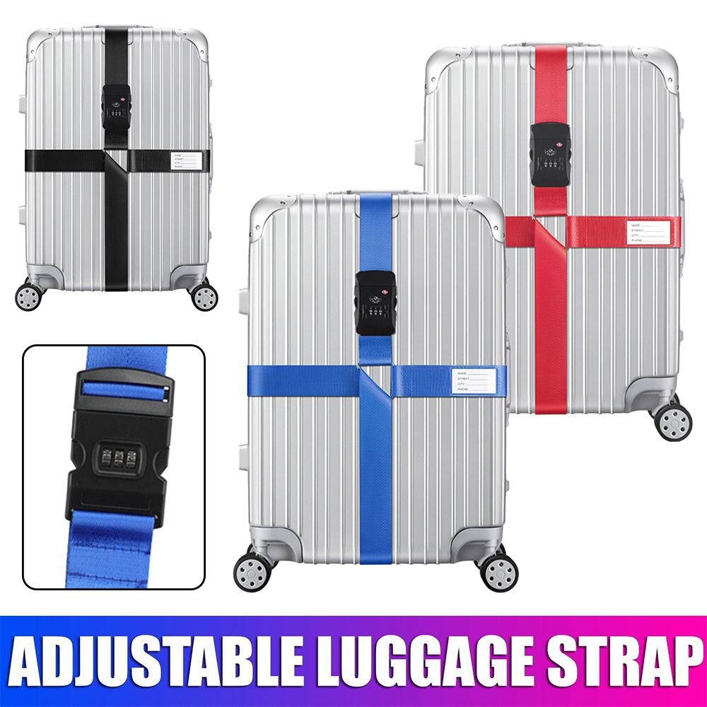Correa ajustable para maleta d - Travel Lock Tsa Approved reseña y precio