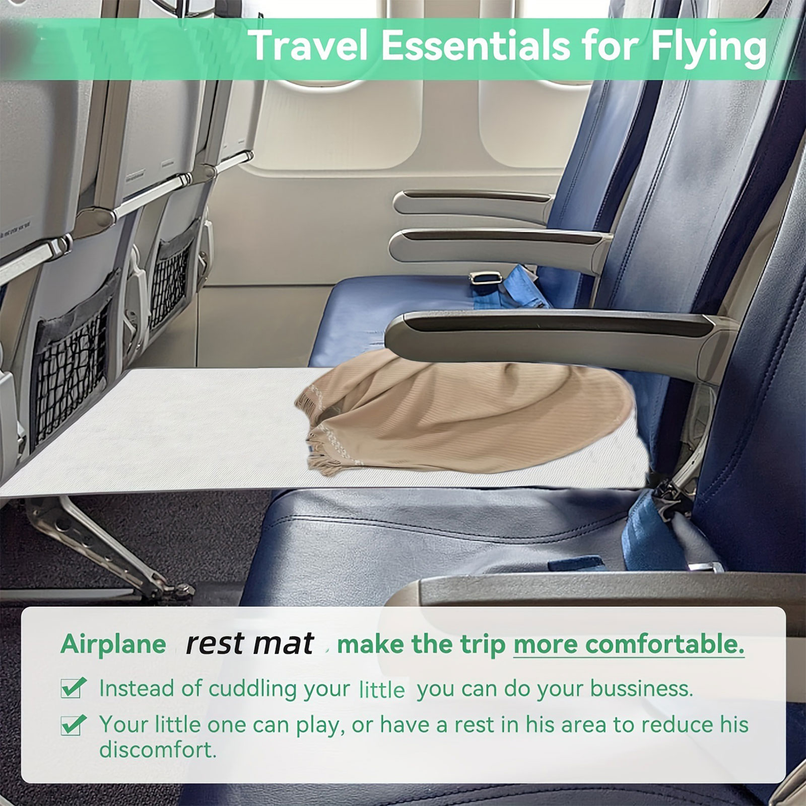 Cama de avión de viaje para ni - Car Seat Travel Bag reseña y precio