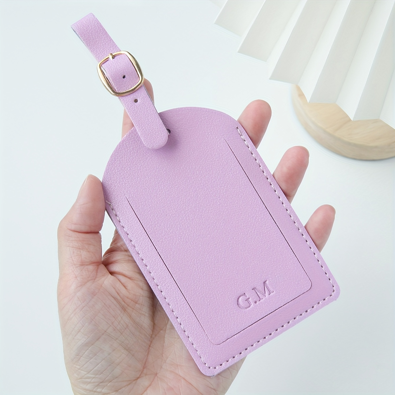 Etiqueta de equipaje con inici - Travel Accessories List reseña y precio