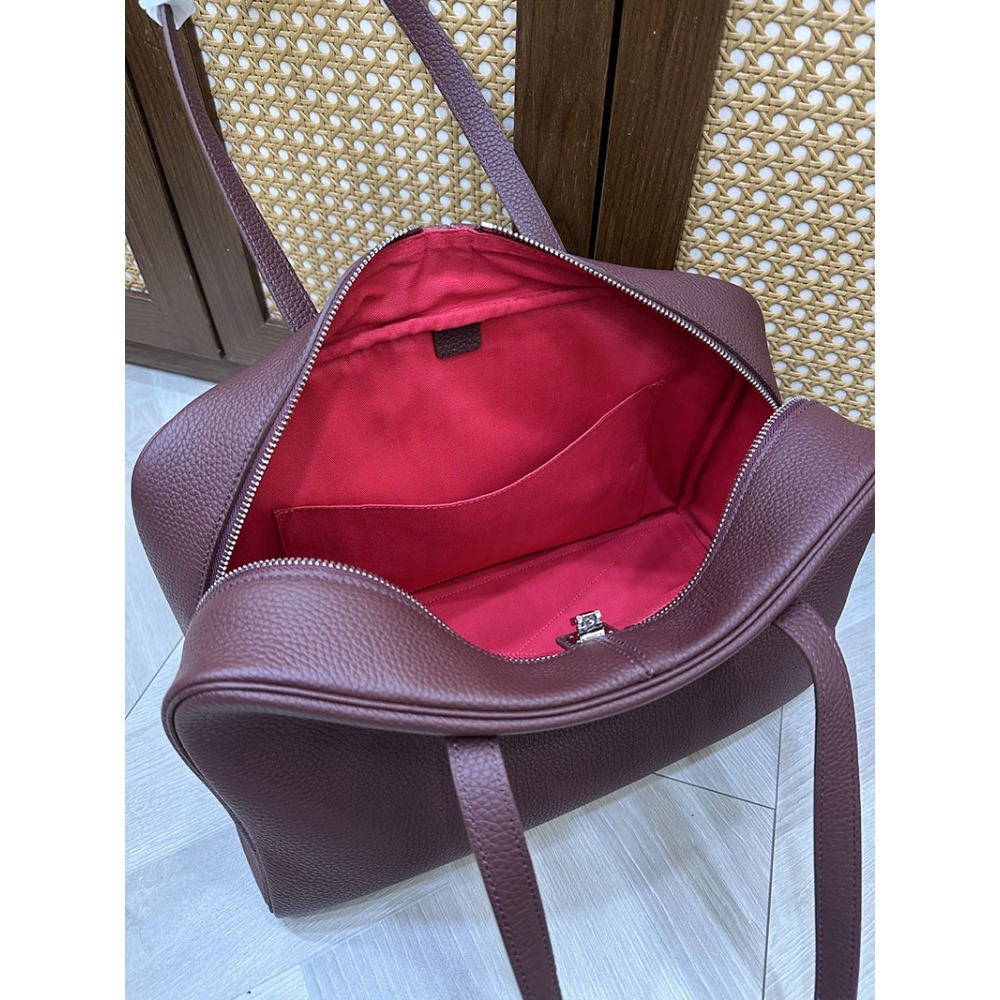 Bolso de Mano de Cuero Vacuno  - Travel Accessories Luxury reseña y precio