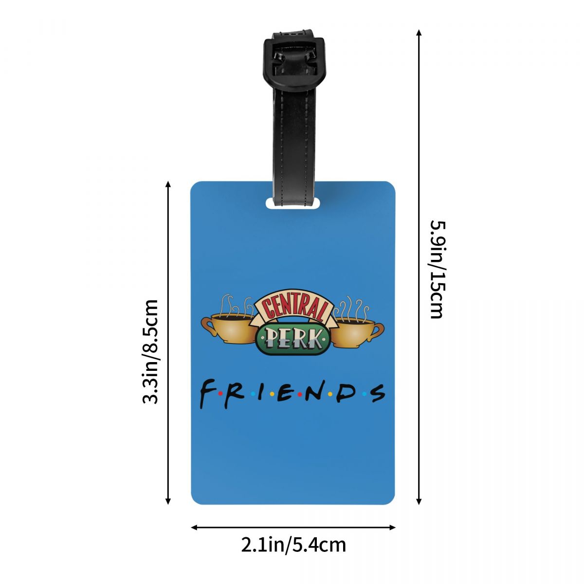 Etiquetas de equipaje Friends  - Travel Accessories List reseña y precio