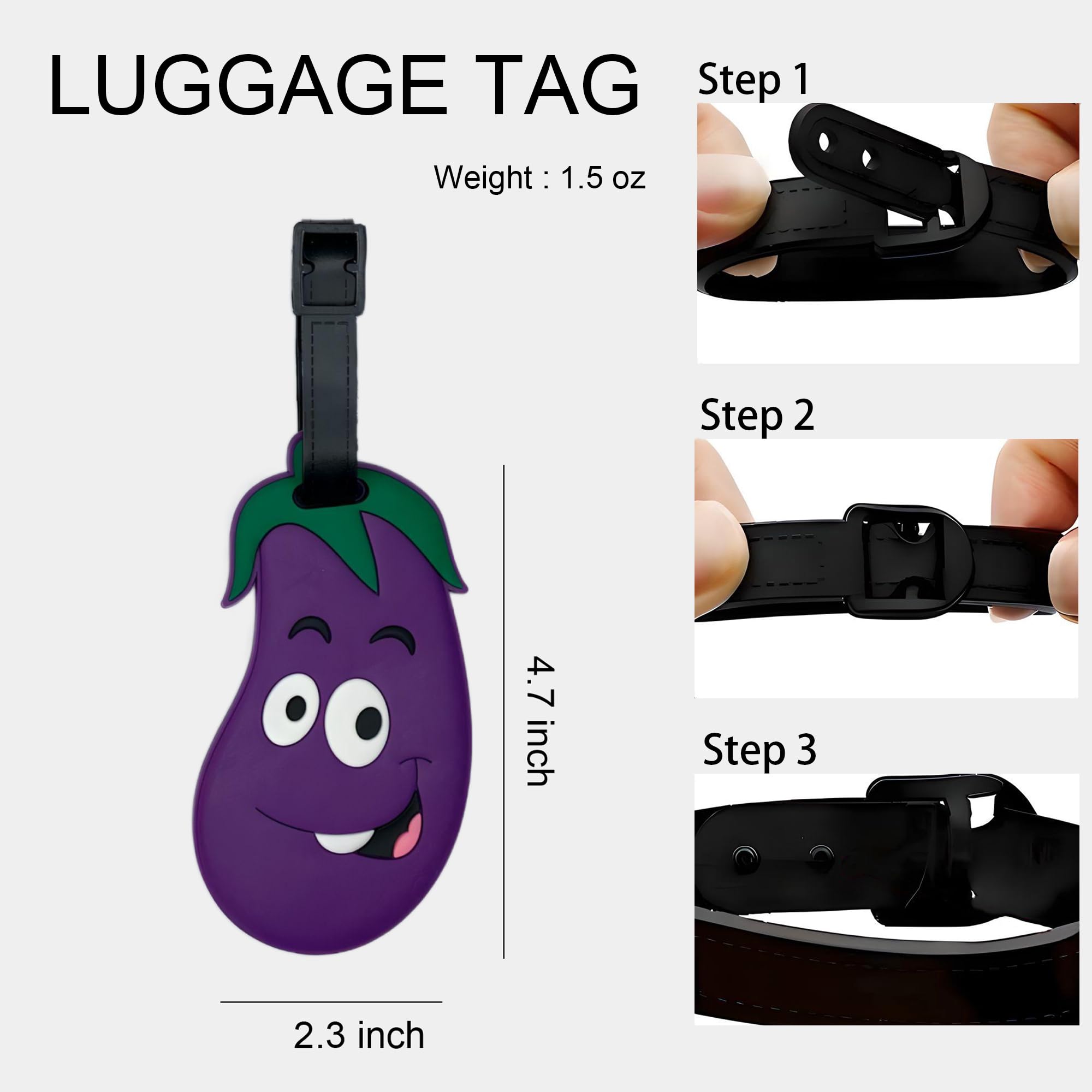 Etiqueta de equipaje con diseñ - Travel Accessories List reseña y precio