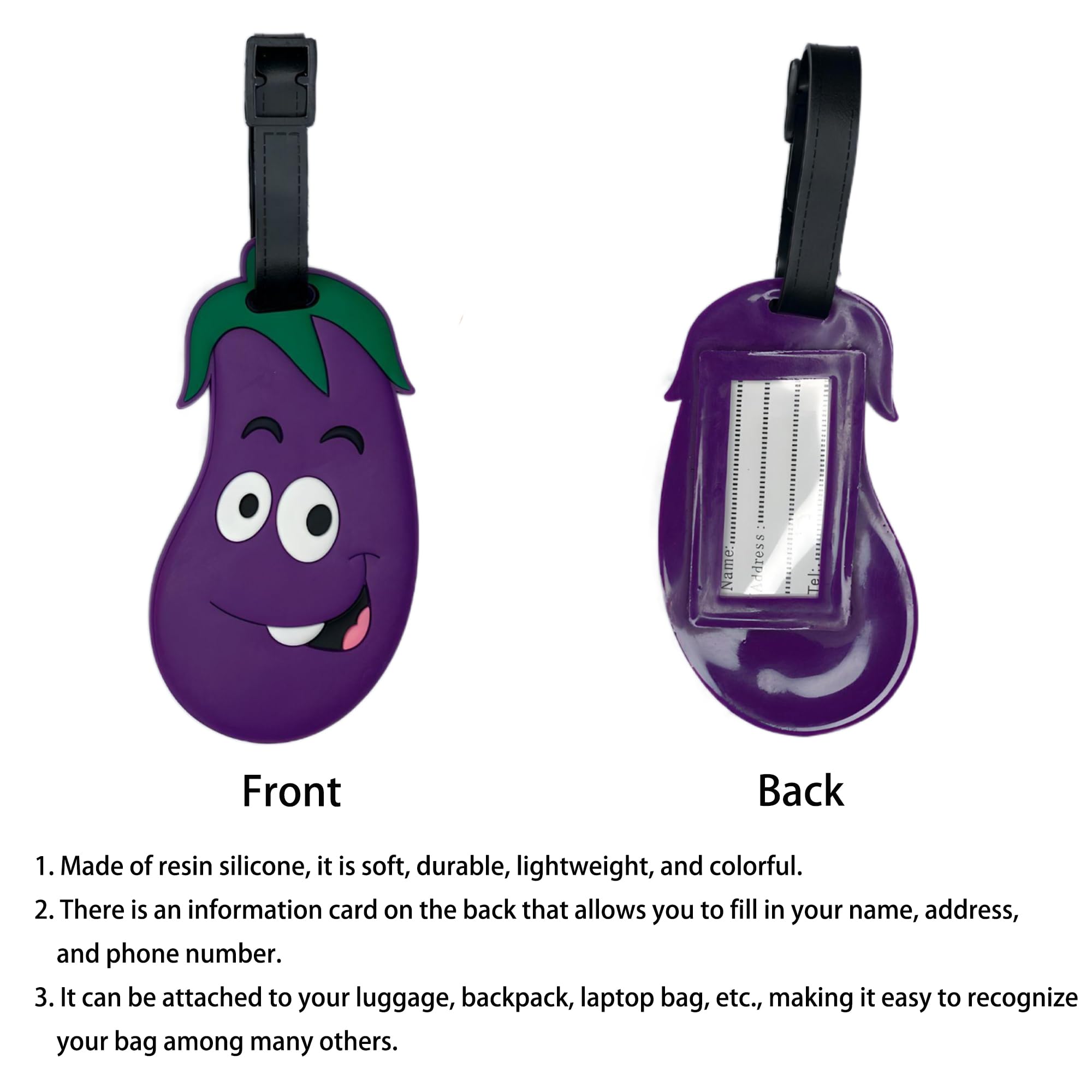 Etiqueta de equipaje con diseñ - Travel Accessories List reseña y precio
