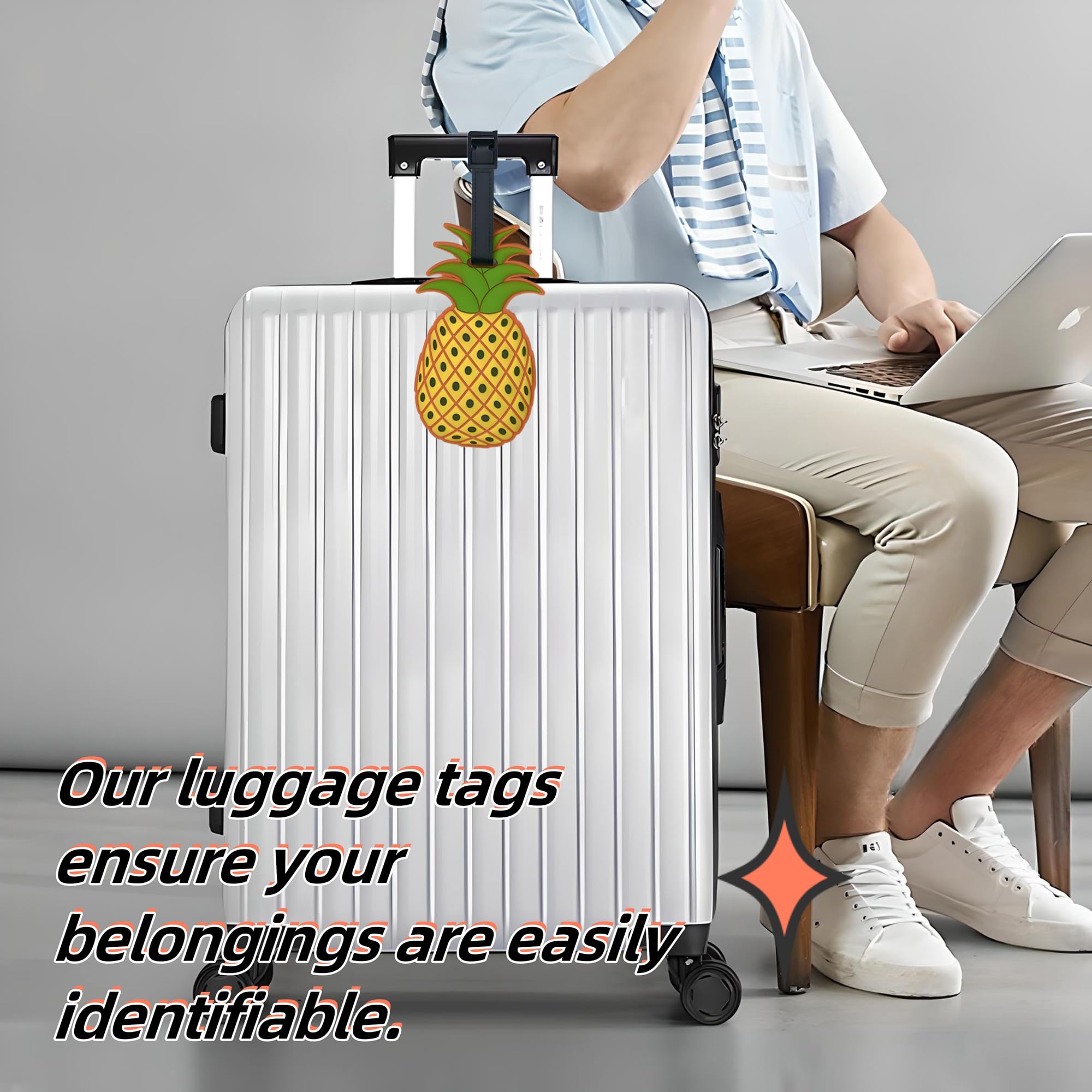 Etiqueta de equipaje con diseñ - Travel Accessories List reseña y precio