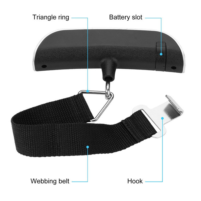 Báscula Portátil Digital con P - Travel Accessories Electronics reseña y precio
