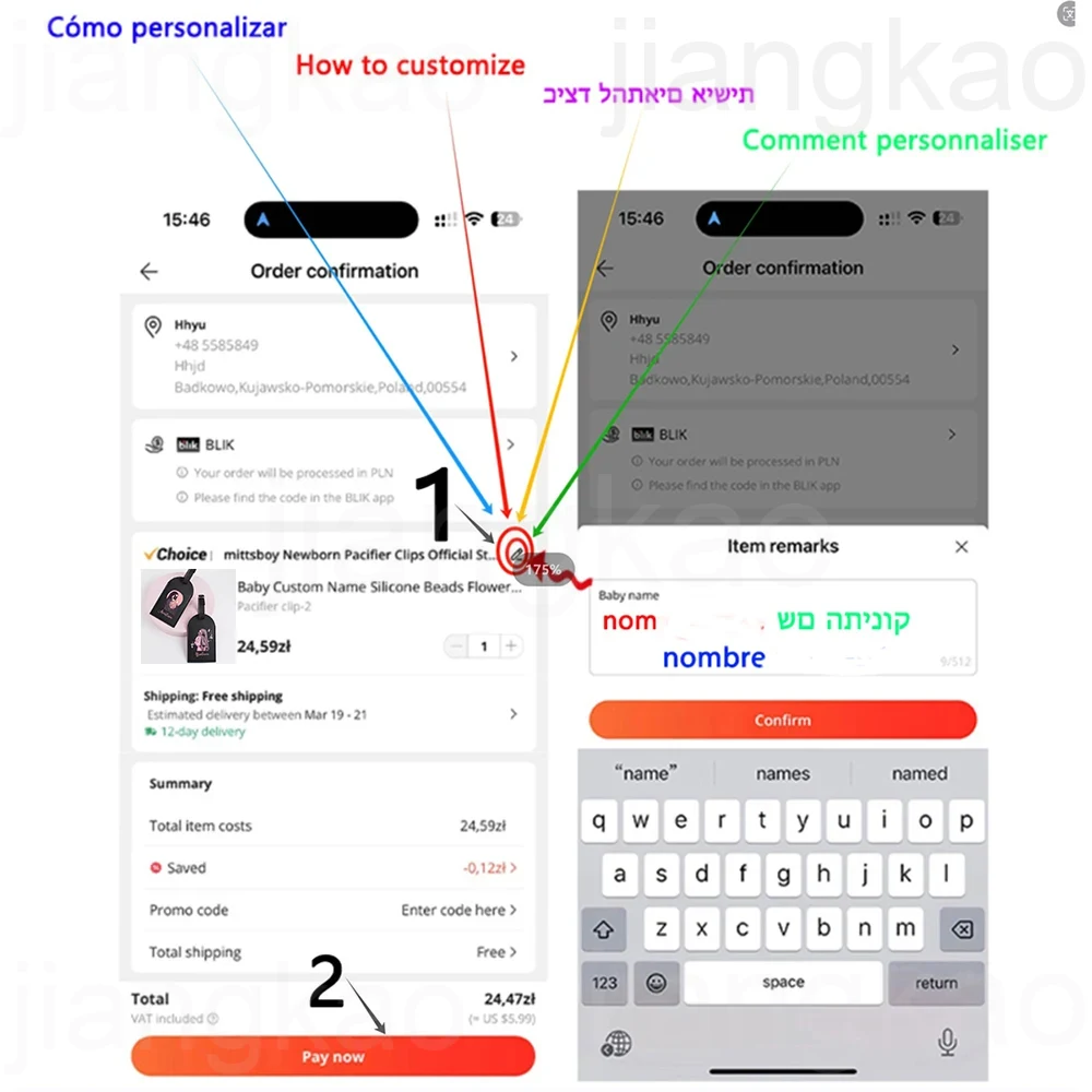 Carta personalizada con nombre - Travel Packing Cube reseña y precio