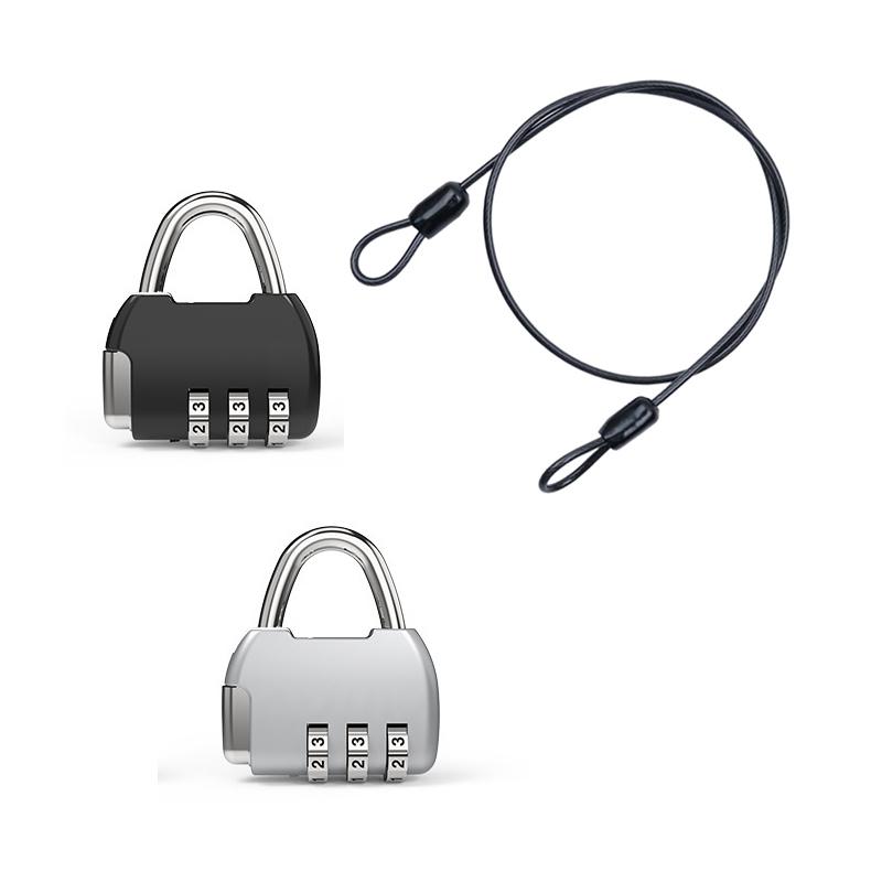 ⑥ Cable de Seguridad de Acero  - Travel Lock Tsa Approved reseña y precio