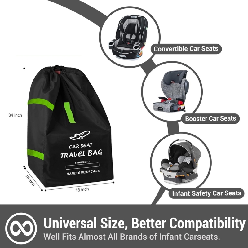 Funda de retención para puerta - Car Seat Travel Bag reseña y precio