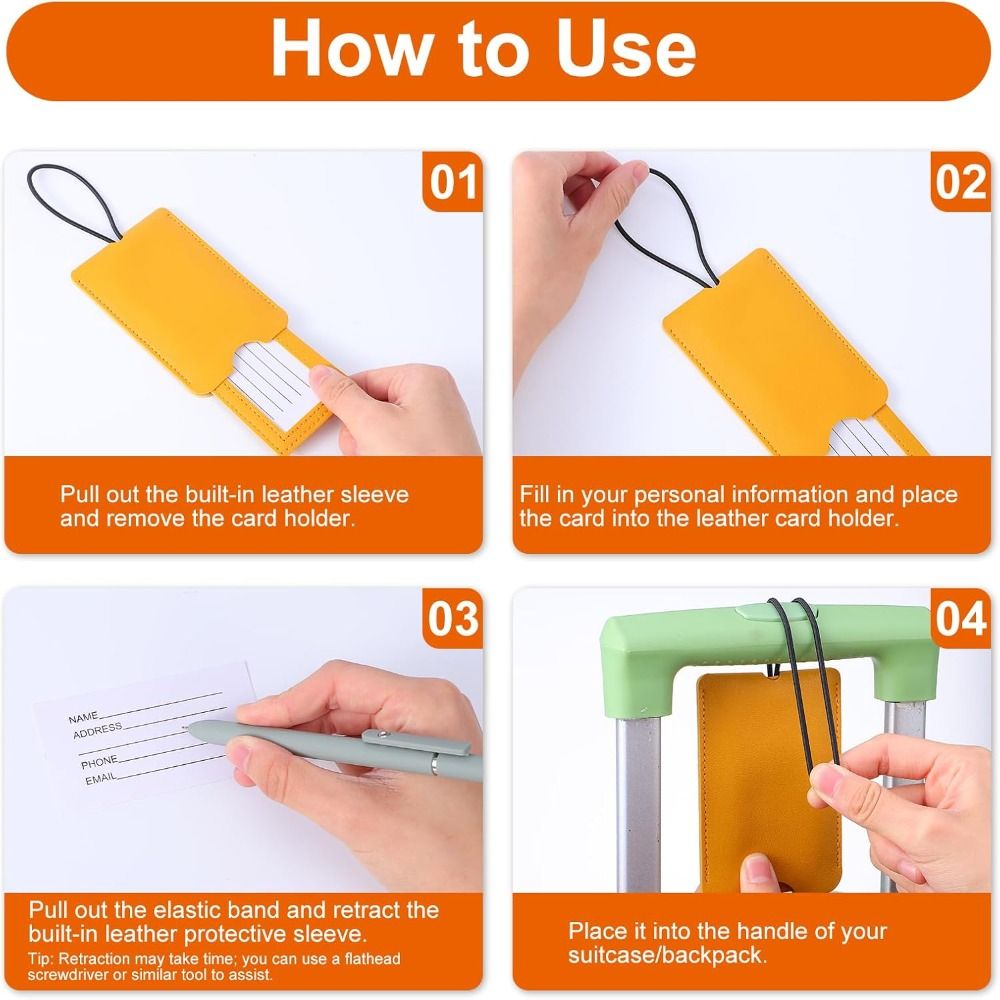 Etiqueta de Equipaje Extraíble - Travel Accessories Luggage Straps reseña y precio