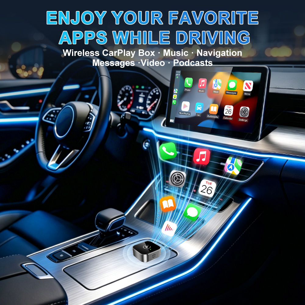 Adaptador Inalámbrico CarPlay  - Travel Adapter Universal reseña y precio