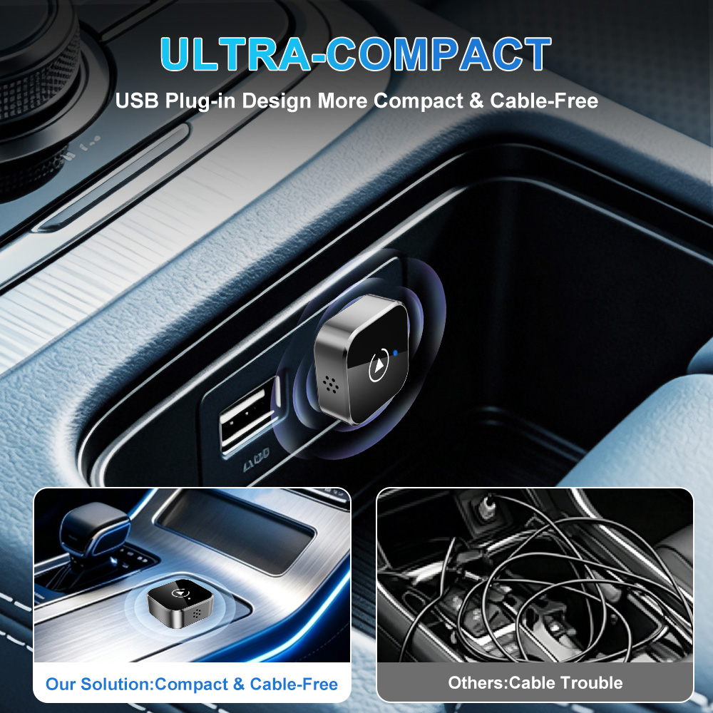 Adaptador Inalámbrico CarPlay  - Travel Adapter Universal reseña y precio