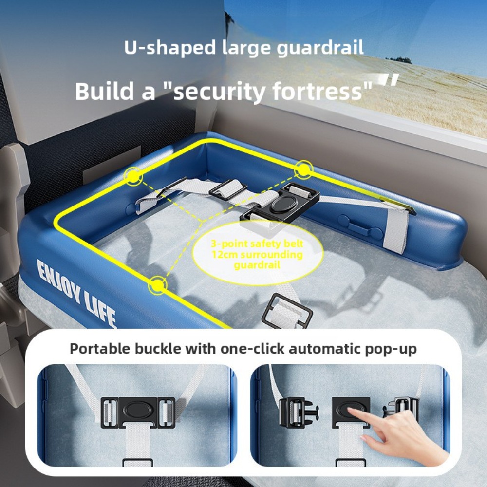 Cama inflable de avión para ni - Car Seat Travel Bag reseña y precio