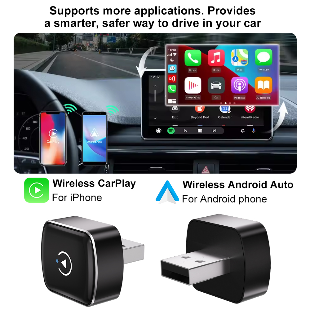Adaptador Inalámbrico CarPlay  - Travel Adapter Universal reseña y precio