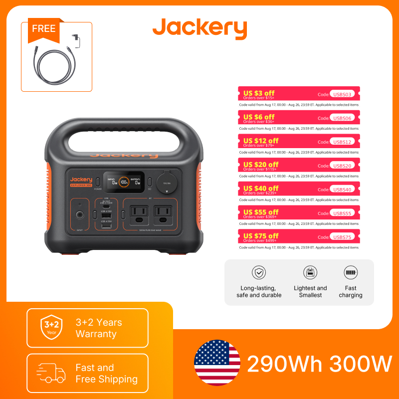 Estación de Energía Portátil J - Travel Accessories Electronics reseña y precio