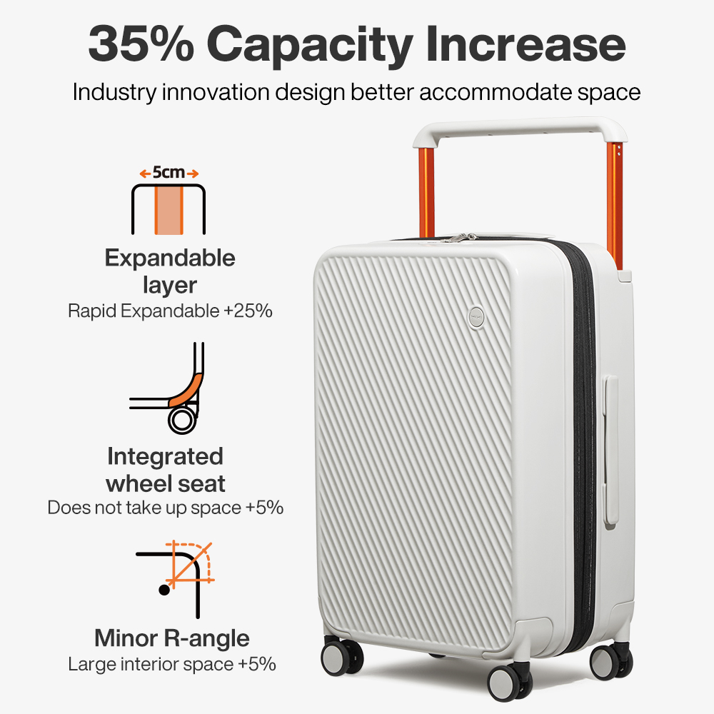 Mixi-equipaje de mano expandib - Travel Lock Tsa Approved reseña y precio