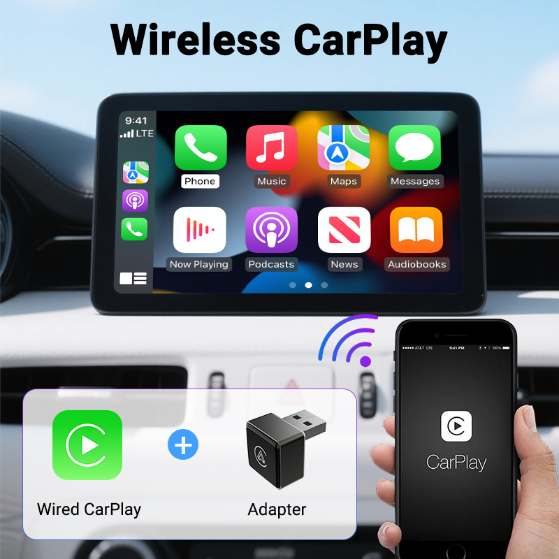 XUDA inalámbrico CarPlay Andro - Travel Adapter Universal reseña y precio