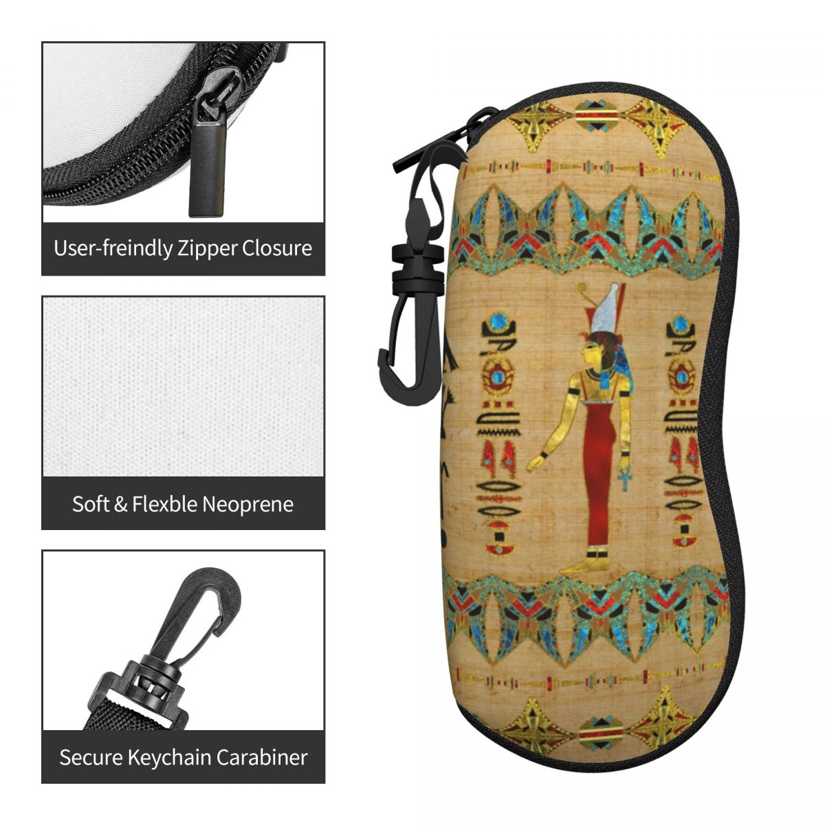 Estuche para gafas personaliza - Travel Accessories Egypt reseña y precio