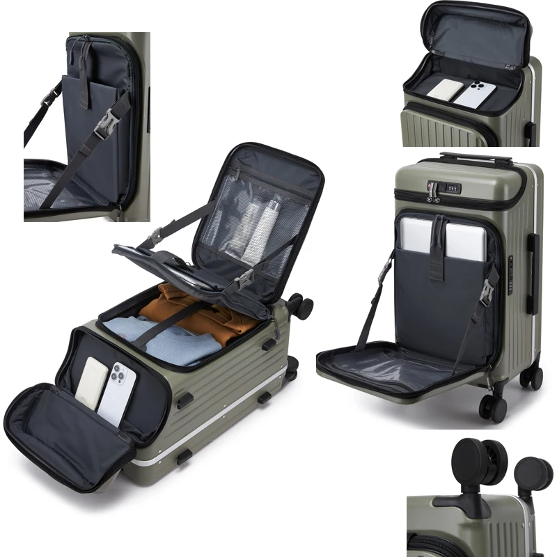 Maleta Rígida 100% PC con Aper - Travel Lock Tsa Approved reseña y precio