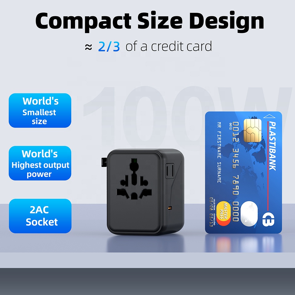 Cargador Rápido GaN PD de 100W - Travel Adapter Universal reseña y precio