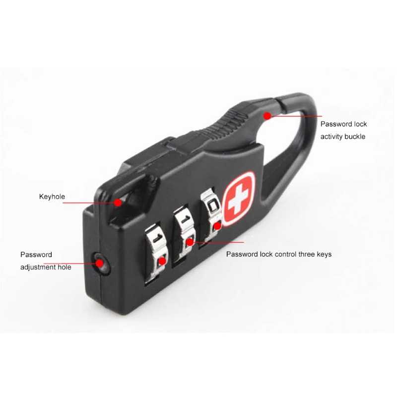 40-1PCS Mini Candado de Seguri - Travel Lock Tsa Approved reseña y precio