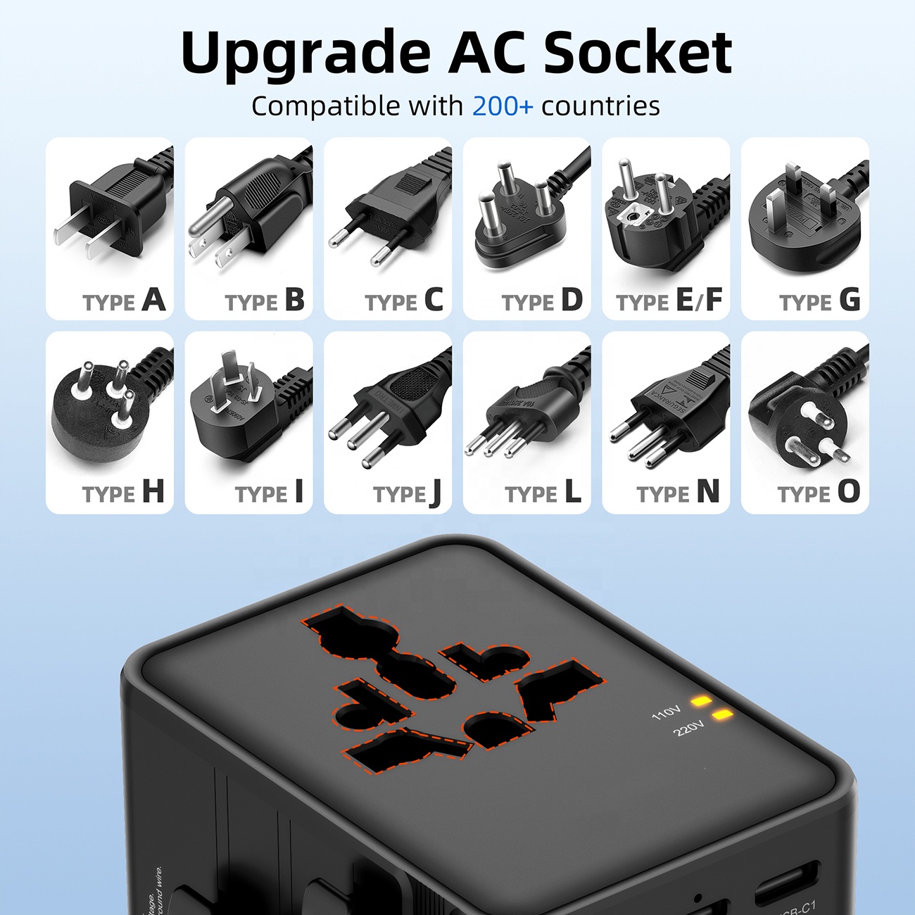 Adaptador de Corriente Univers - Travel Adapter Universal reseña y precio