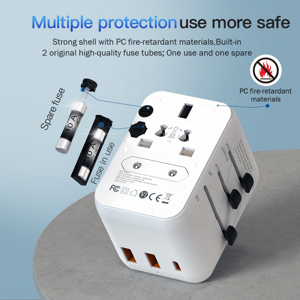 Cargador GaN Tipo C de 20W, Ad - Travel Adapter Universal reseña y precio