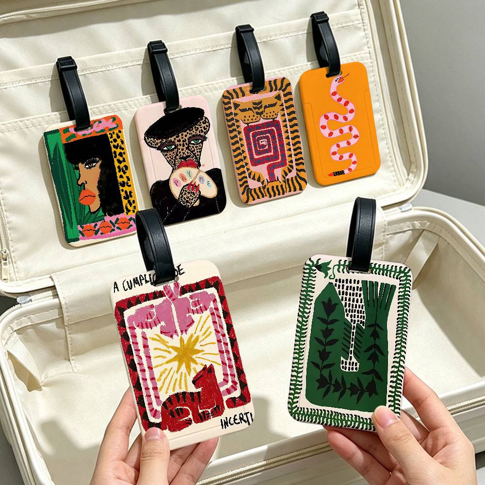 Etiqueta de Equipaje de PVC co - Travel Accessories Egypt reseña y precio