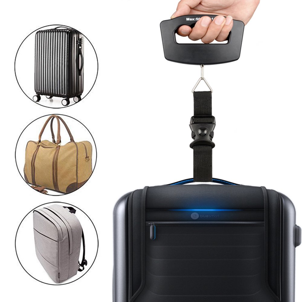 Báscula Digital Portátil de 50 - Travel Accessories Electronics reseña y precio