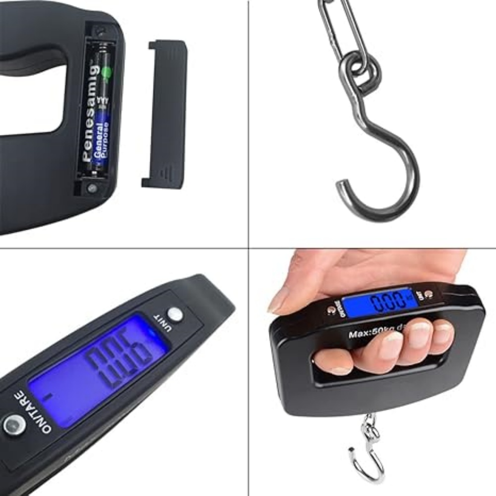 Báscula Digital Portátil de 50 - Travel Accessories Electronics reseña y precio