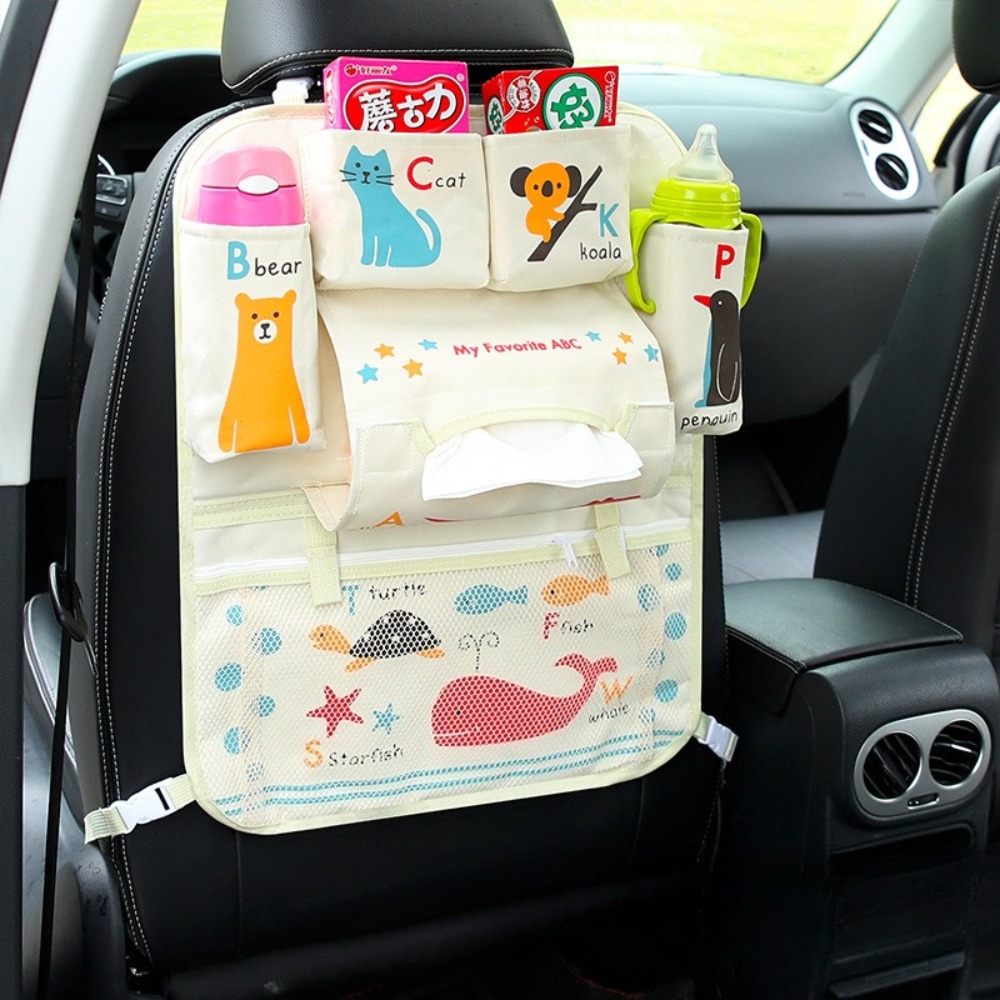 Organizadores de Asiento Trase - Car Seat Travel Bag reseña y precio