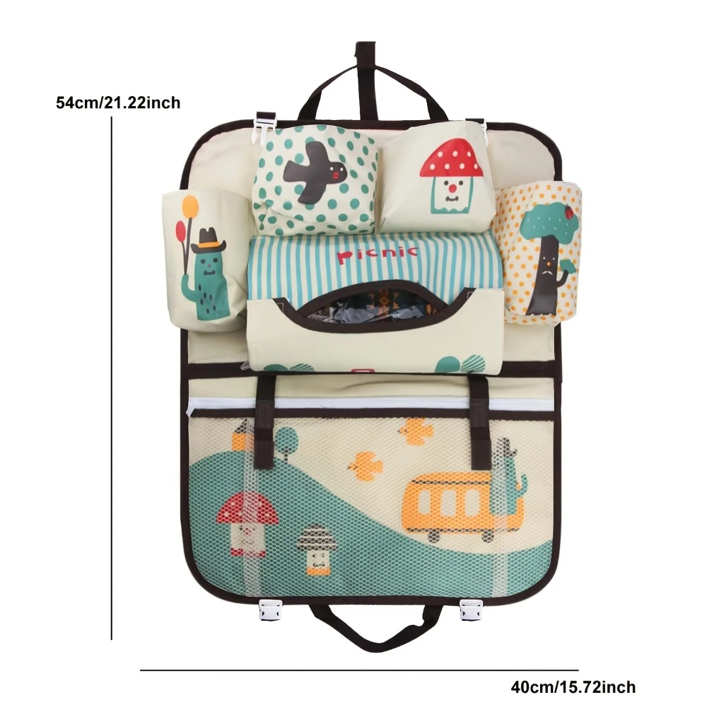 Organizadores de Asiento Trase - Car Seat Travel Bag reseña y precio