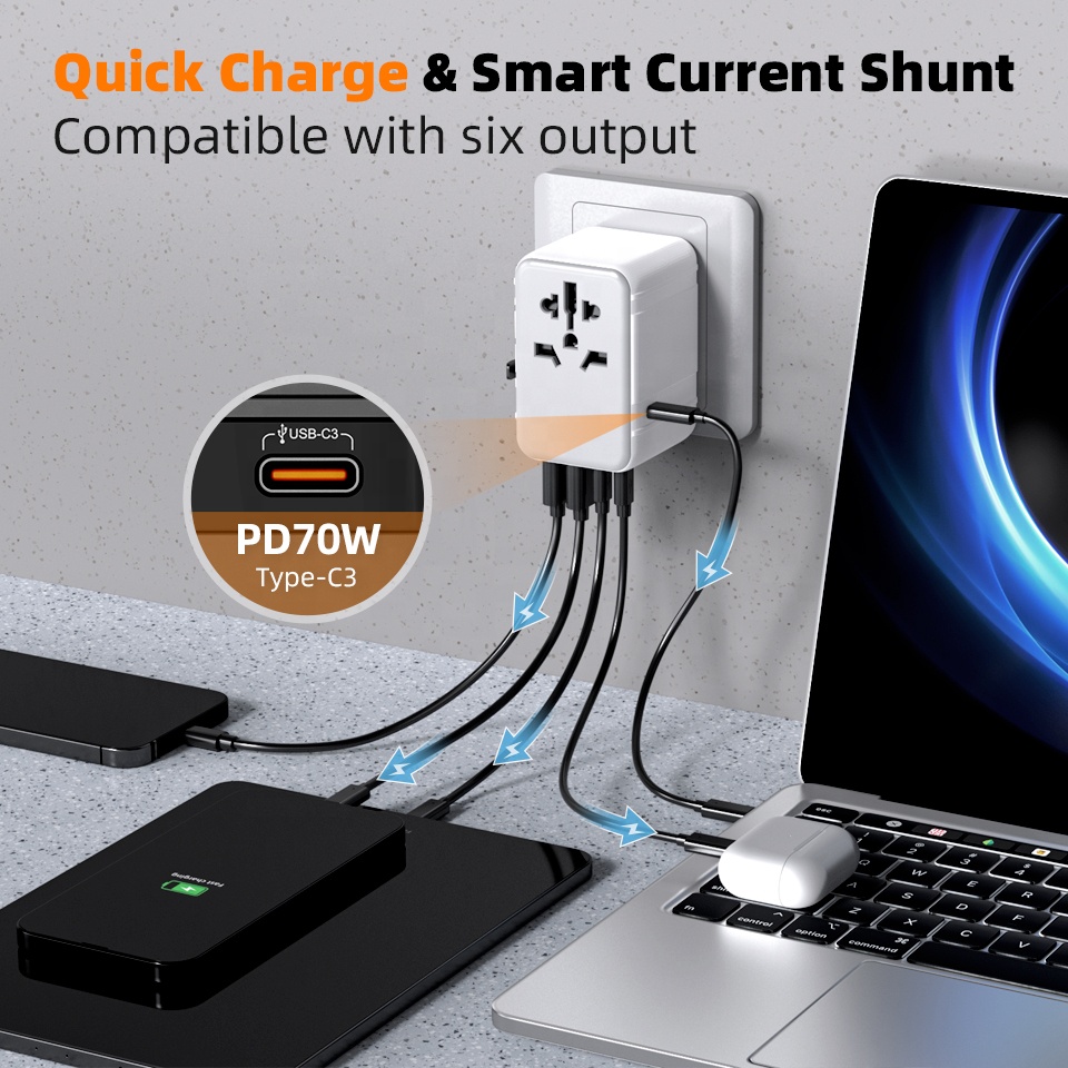 Adaptador de Corriente Univers - Travel Adapter Universal reseña y precio