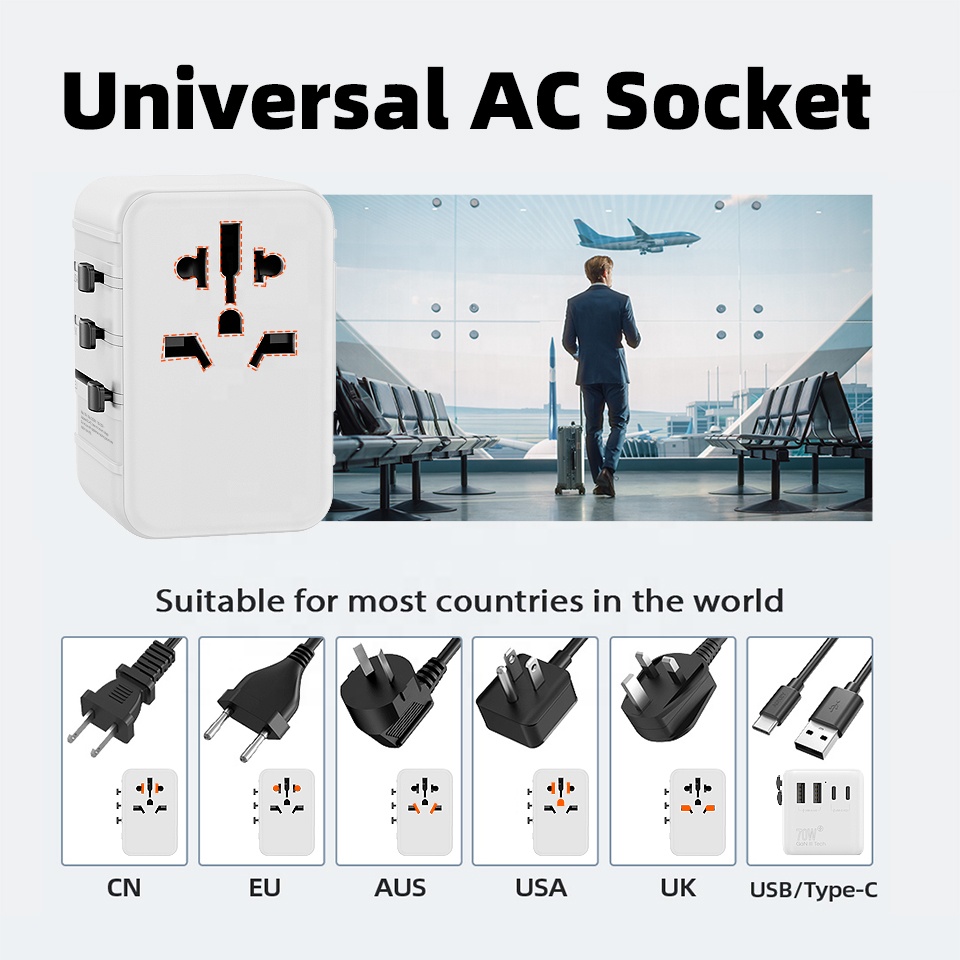Adaptador de Corriente Univers - Travel Adapter Universal reseña y precio