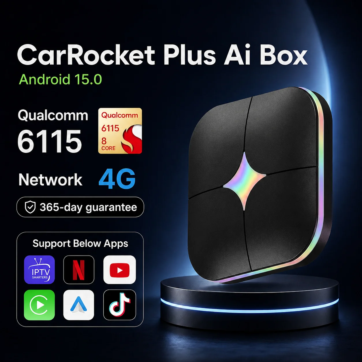 2026 Android 15 CarPlay Ai Box - Travel Adapter Universal reseña y precio