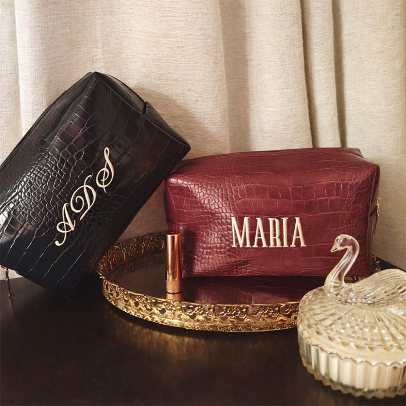 Bolsa de Maquillaje Bordada co - Travel Accessories Present reseña y precio