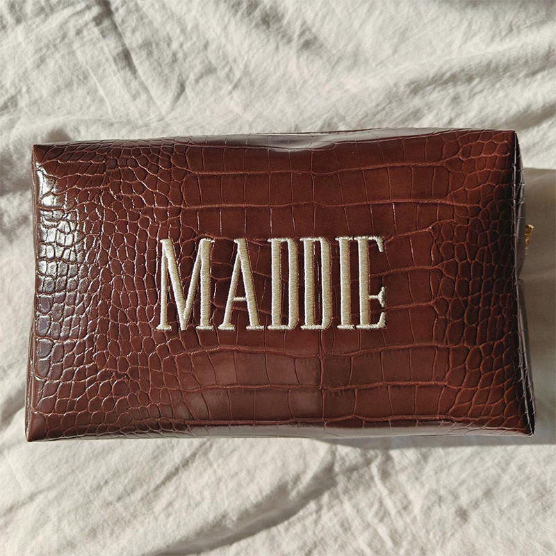 Bolsa de Maquillaje Bordada co - Travel Accessories Present reseña y precio