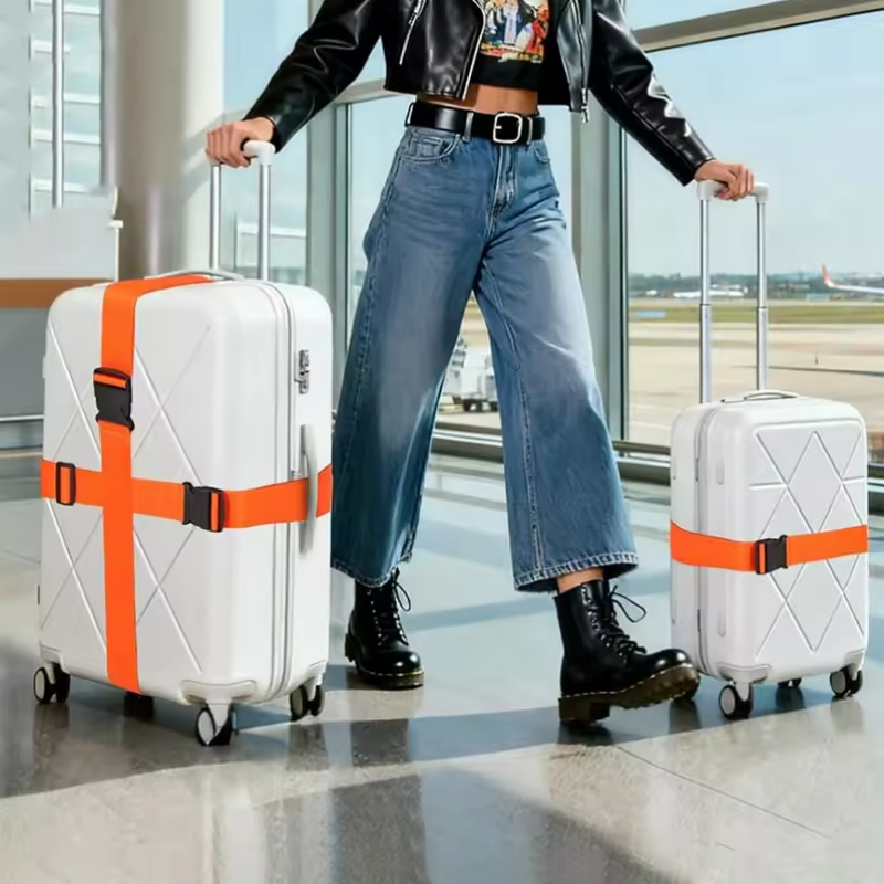 Juego de 4 correas para equipa - Travel Accessories Luggage Straps reseña y precio