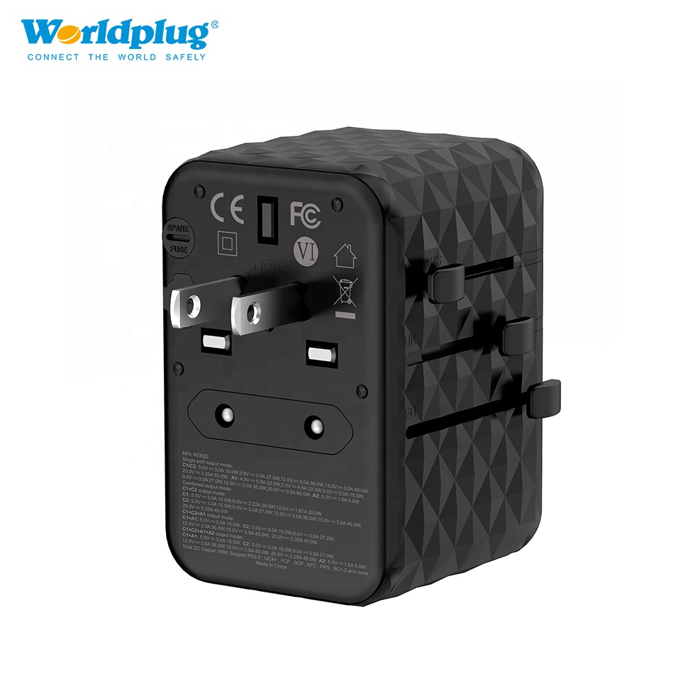Adaptador de Viaje PD3.0 QC 4. - Travel Adapter Universal reseña y precio